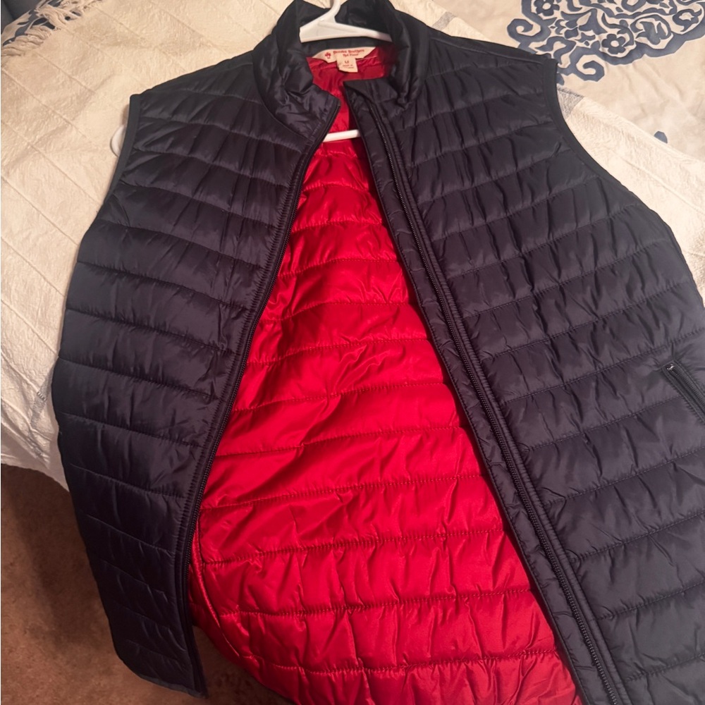 Brooks Brothers Red Fleece Vest